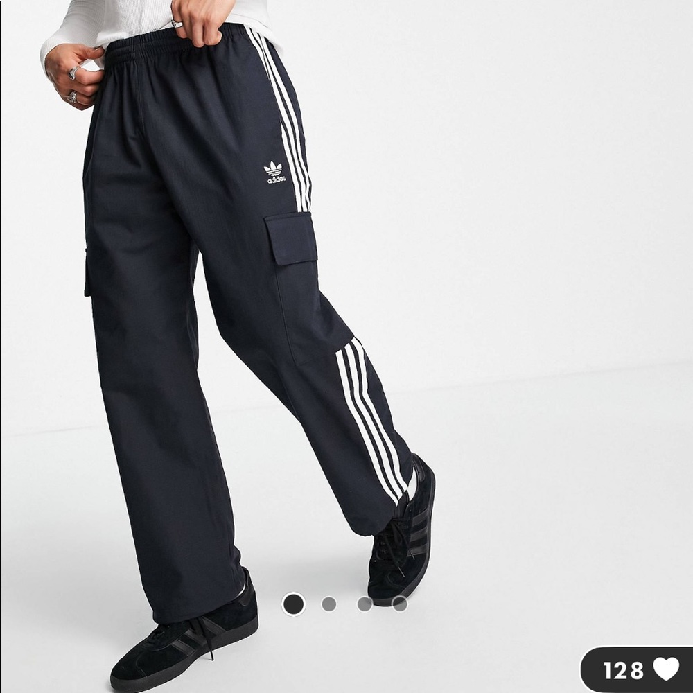 Adidas originals 3 stripes cargo pants - Picture 1 of 4